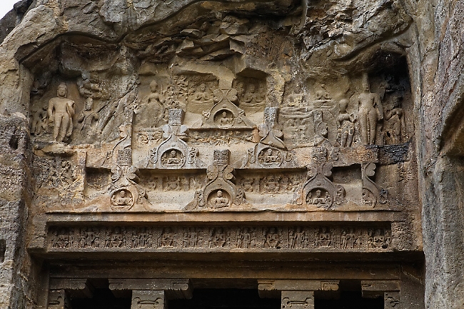 Grottes d'Ellora-Grottes bouddhistes-054